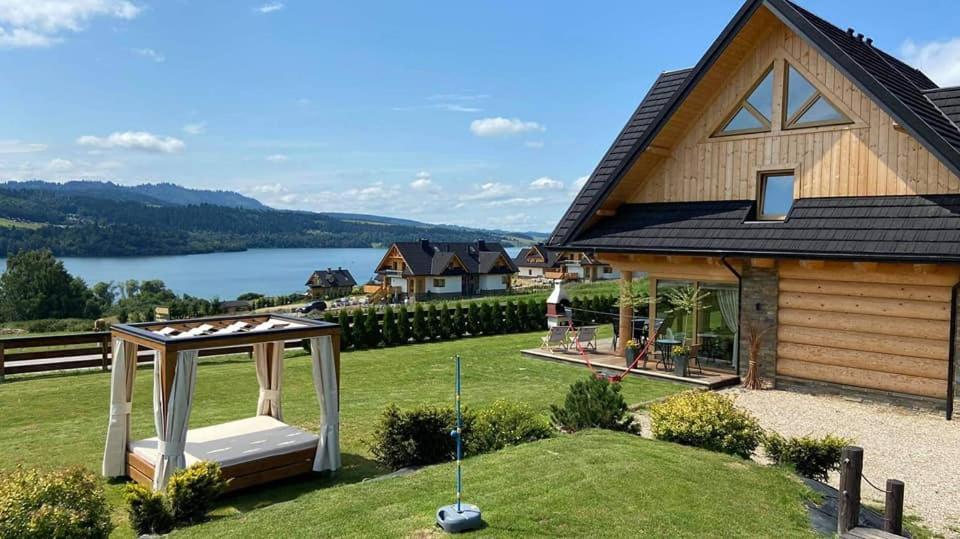 Eco Dom Z Sauna- Pasja II View,Lake & Ski Villa Kluszkowce Exterior foto